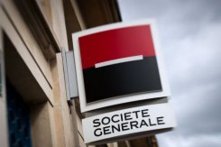 Una sucursal del banco Société Générale en París, el 29 de abril de 2012.